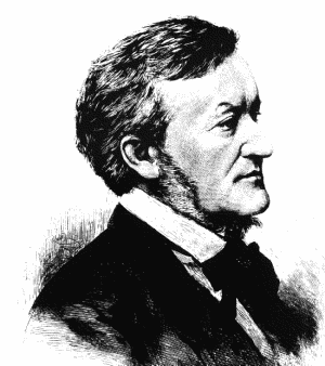 Ein Bild, das Richard Wagner zeigt